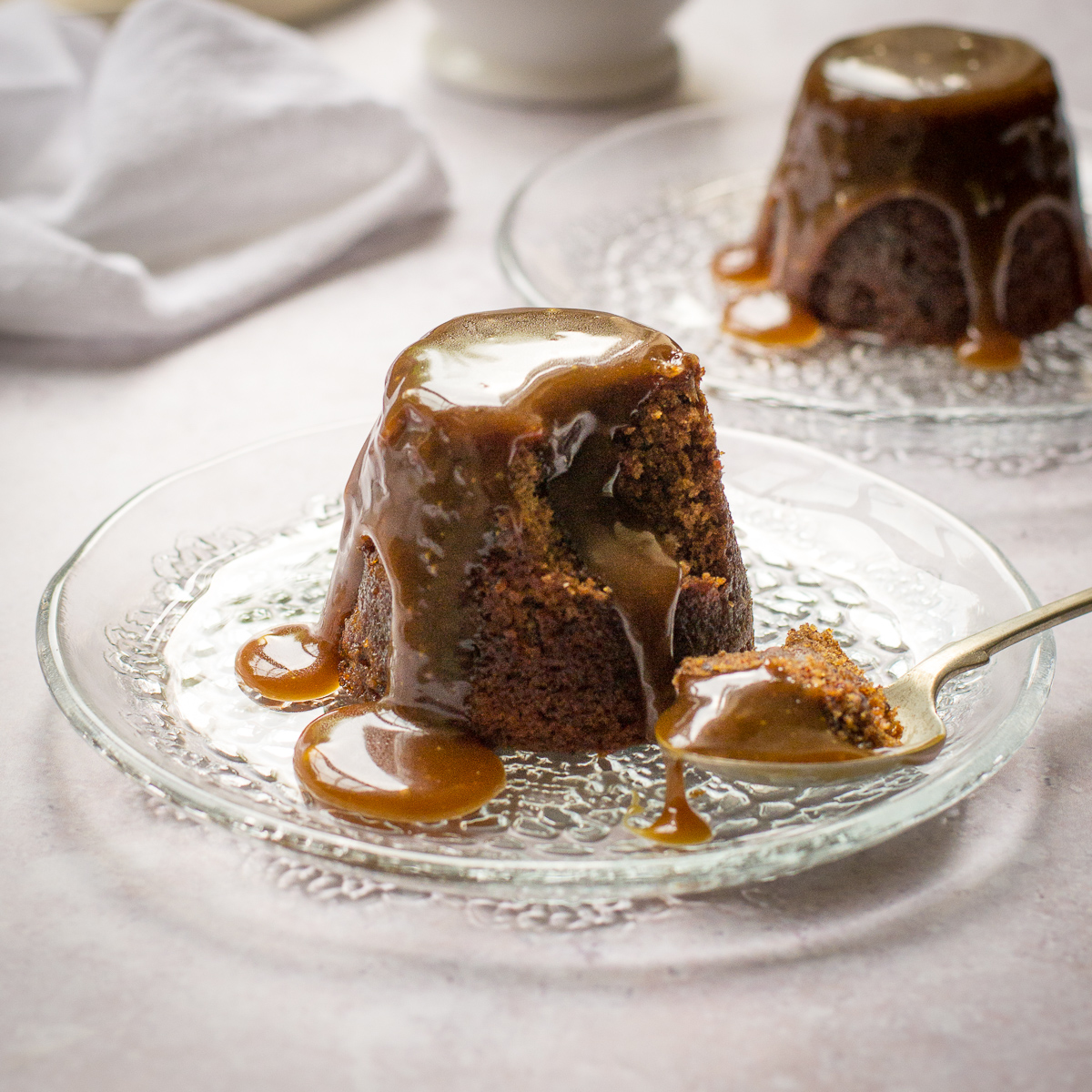 sticky vegan pudding