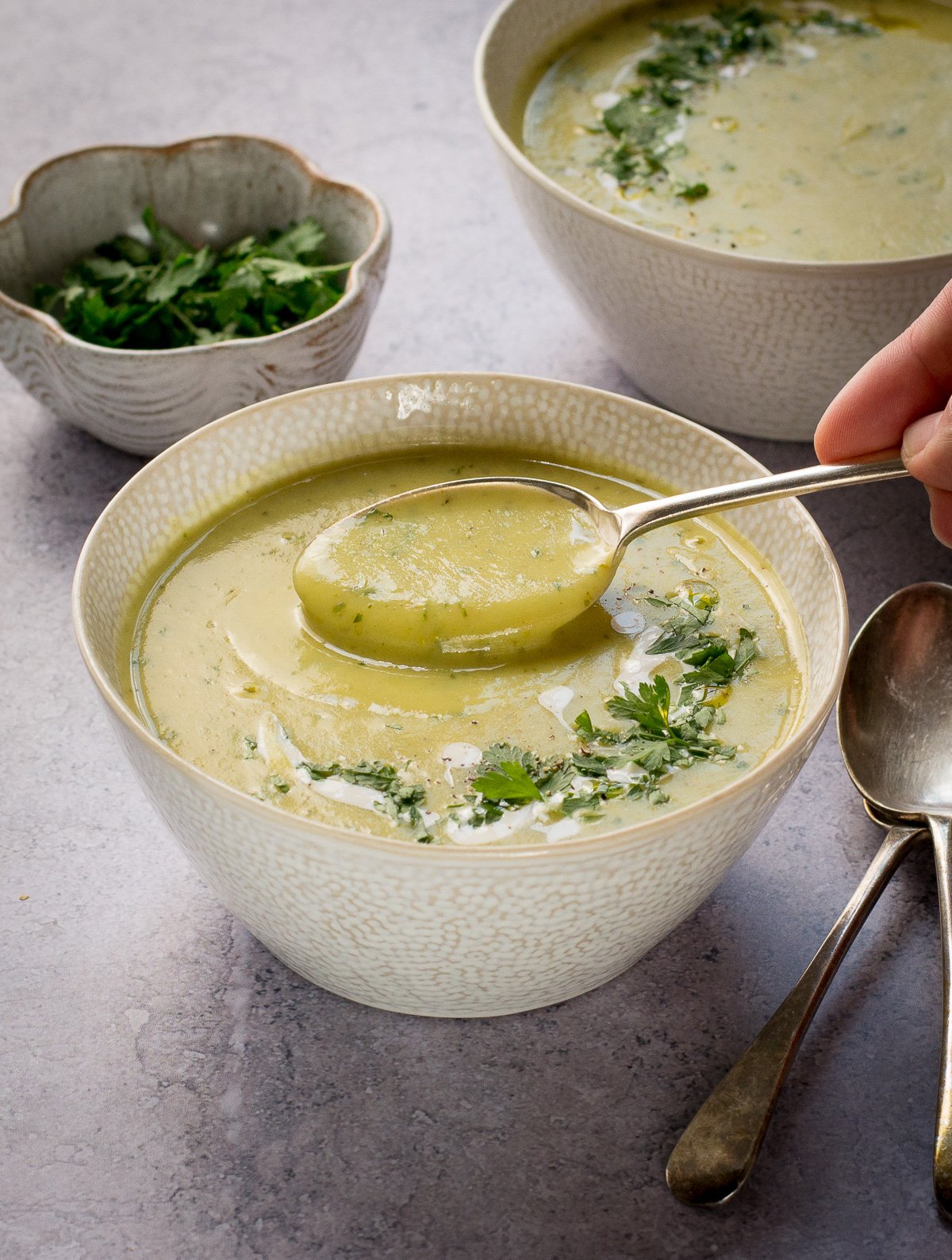 tablespoon of the bowl